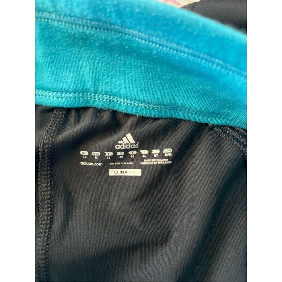 Adidas Women's Climate Athletic Work Out Black Capri Leggings Size M - Picture 14 of 14